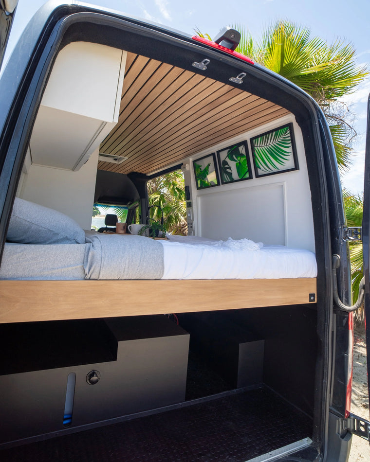 The Zen van interior