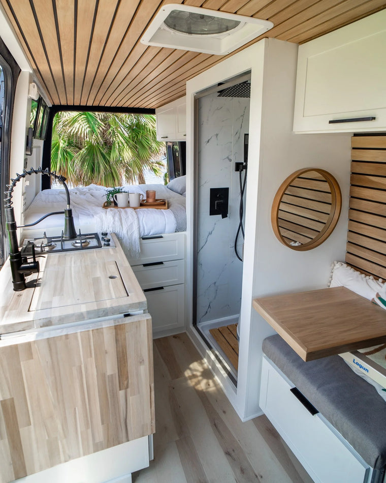 A detail in the Zen van